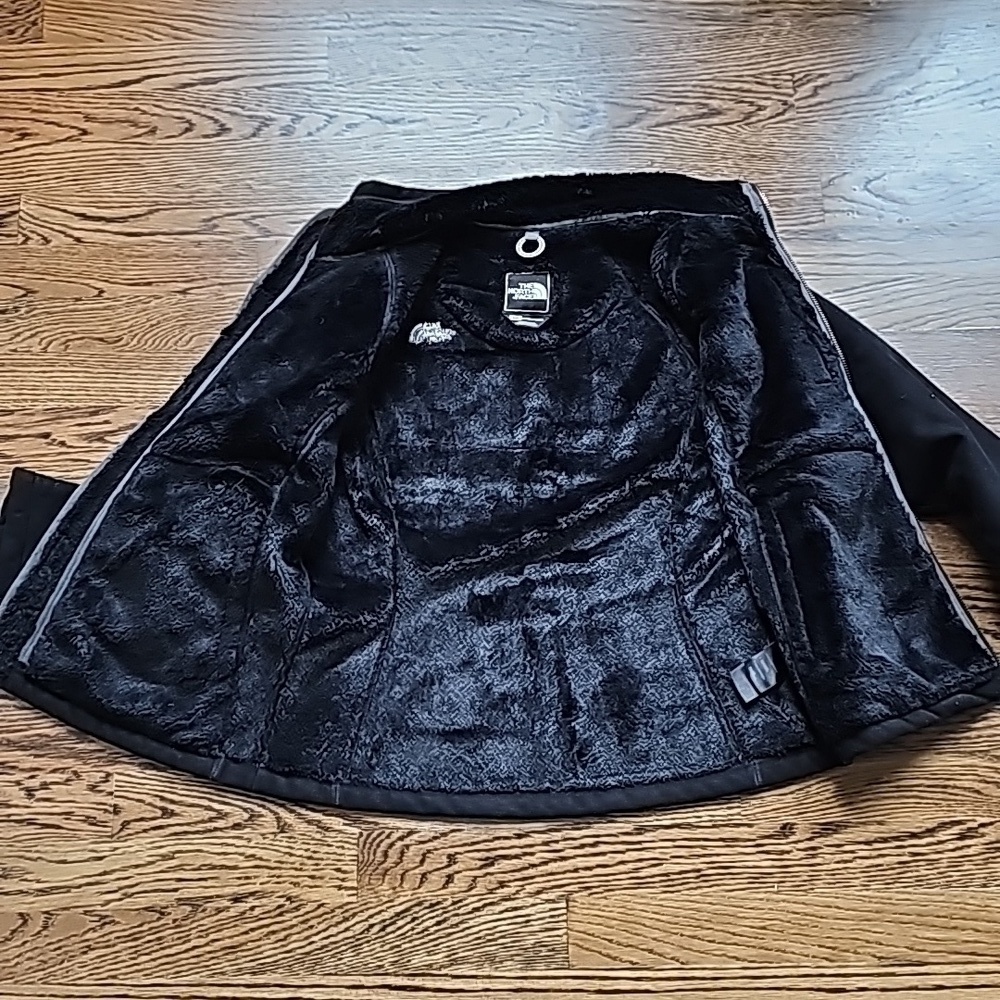 The North Face Apex Microsuede Jacket with Faux Shearling Lining Women's Small - Picture 12 of 17